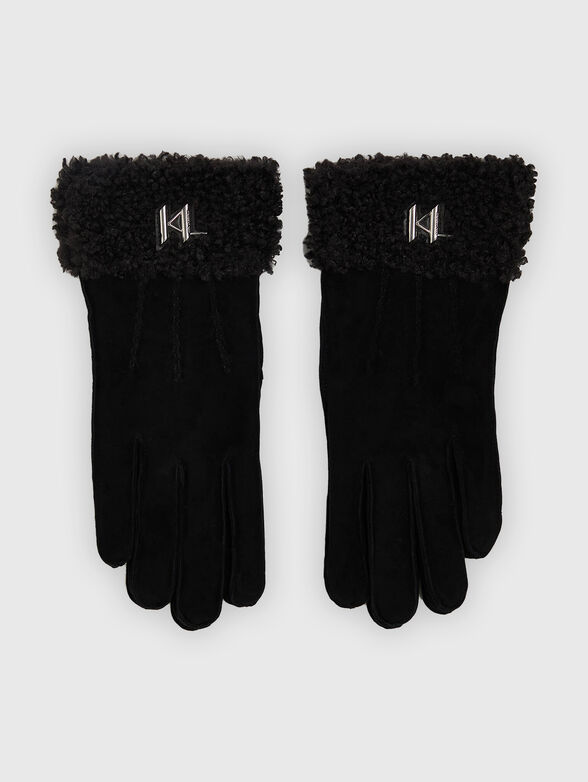 Gloves in black color - 1