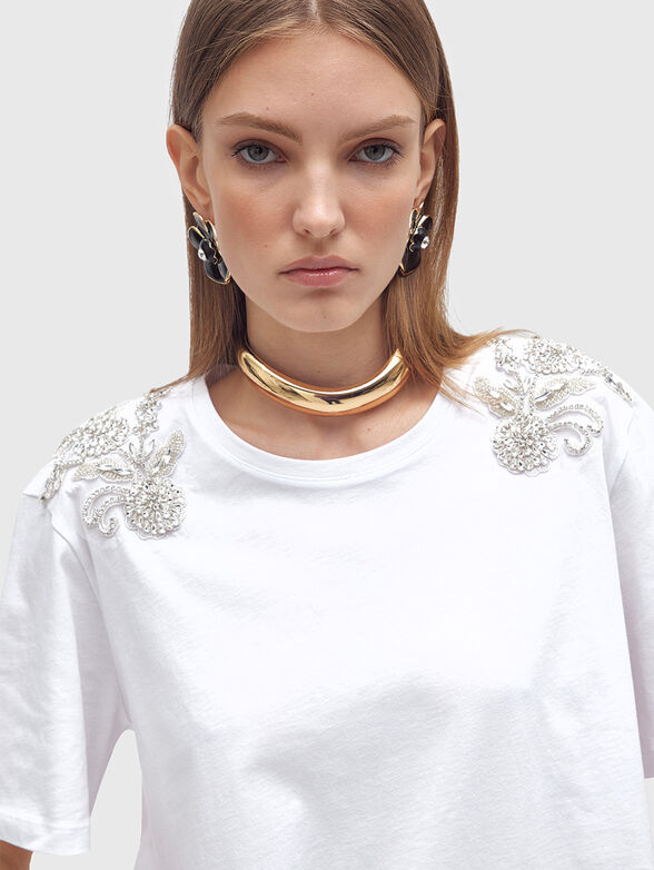 T-shirt with rhinestones - 4