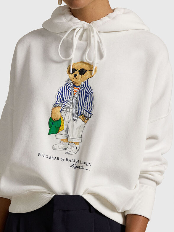 Polo Bear fleece hoodie - 4
