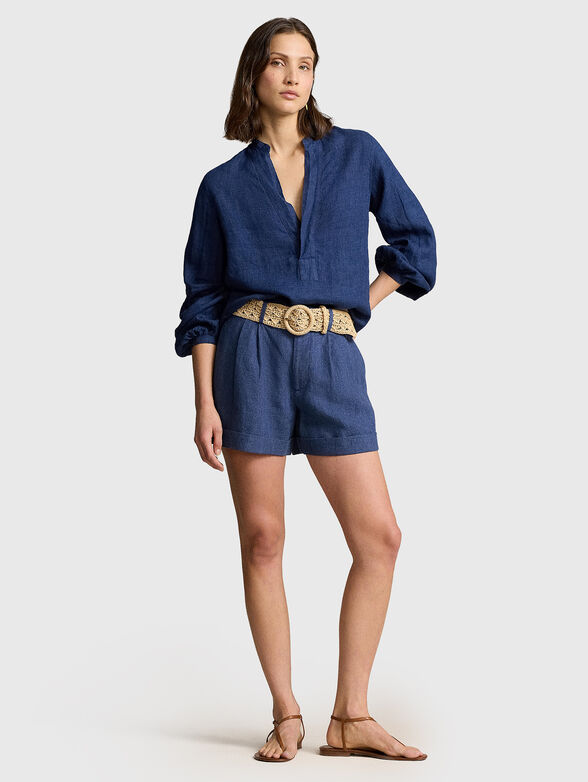 Linen shorts - 4