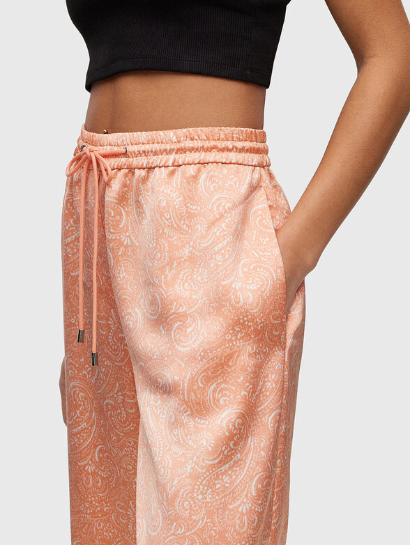 HASABELLA pants with paisley pattern - 3