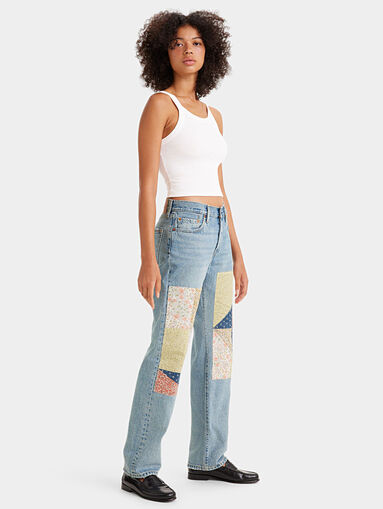 501™ '90s blue jeans with colorful accents - 4