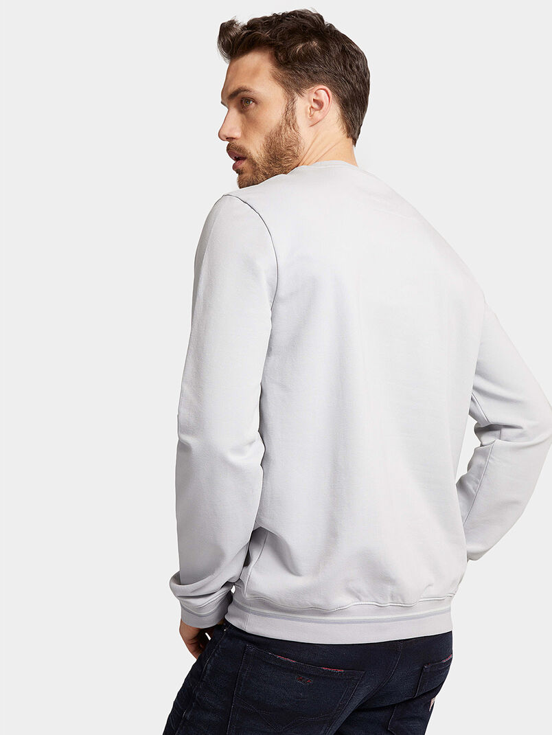 Sweatshirt with logo print - 3