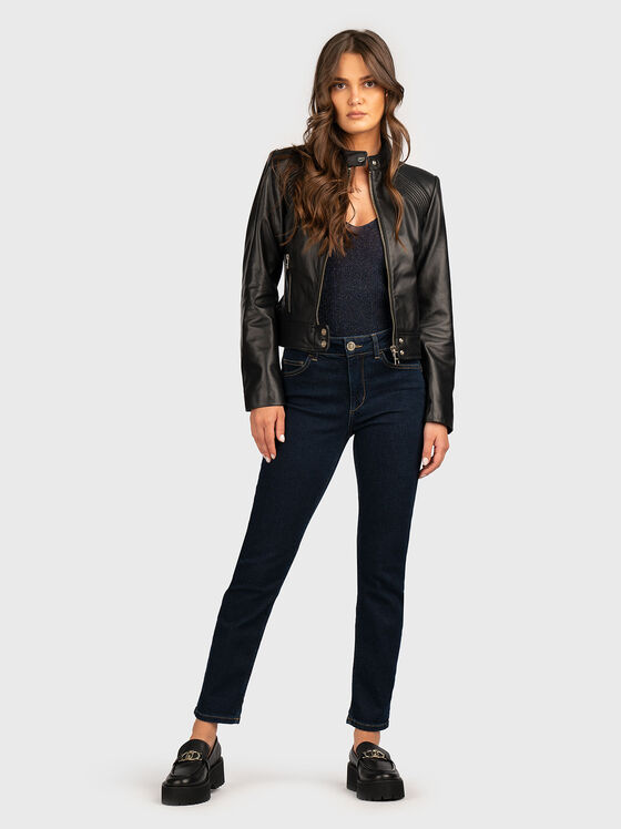 Knitted top with lurex threads - 2