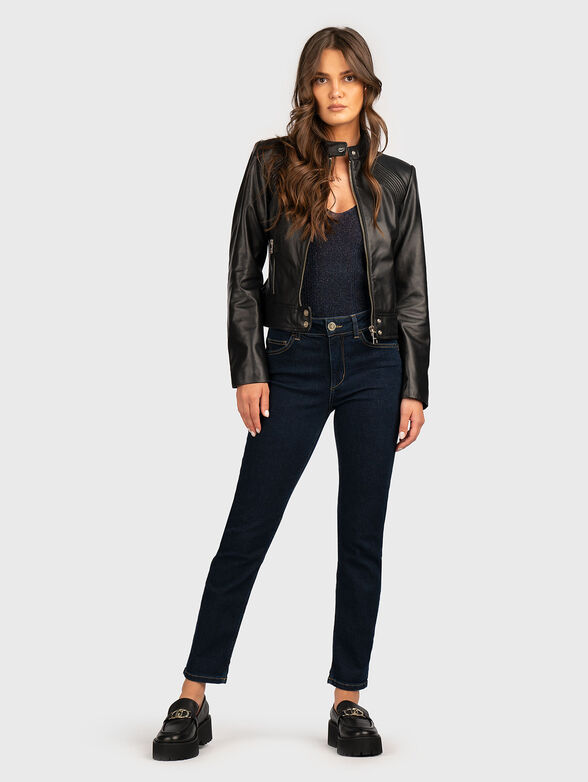 Knitted top with lurex threads - 2