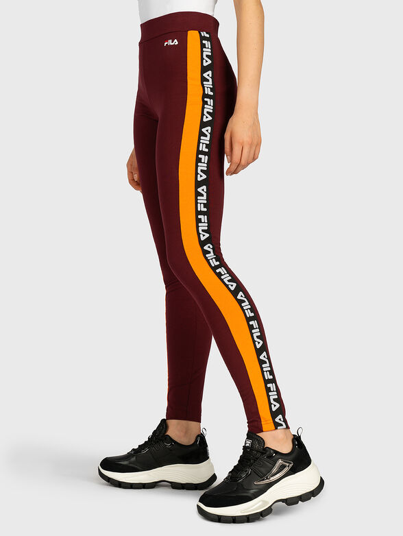 TASYA Leggings with logo branding - 1