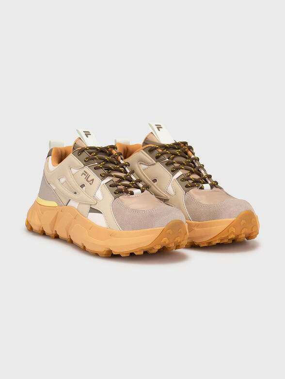 FOGLIA sneakers with colorful inserts - 2