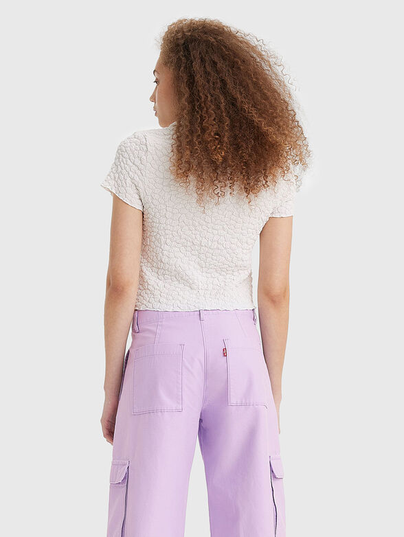 Cropped short sleeve shirt  - 3