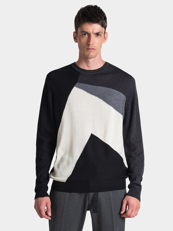 Sweater with multicolor - 1