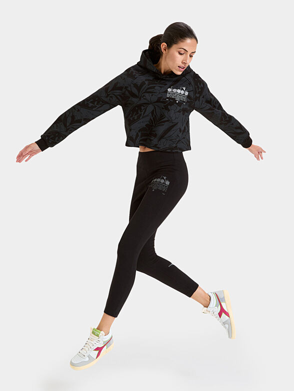 MANIFESTO sports leggings in black - 3