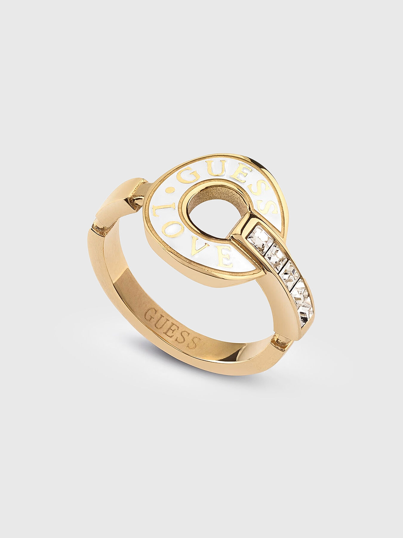 純銀盃　43g LOVE ring brand GUESS — Globalbrandsstore.com/en