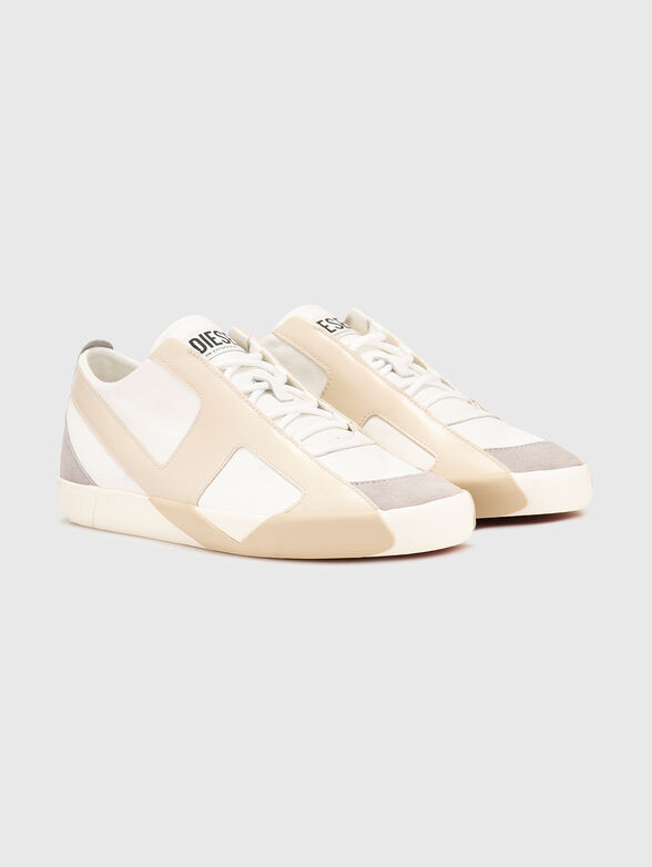 S-SLANTE-D sports shoes in leather - 2