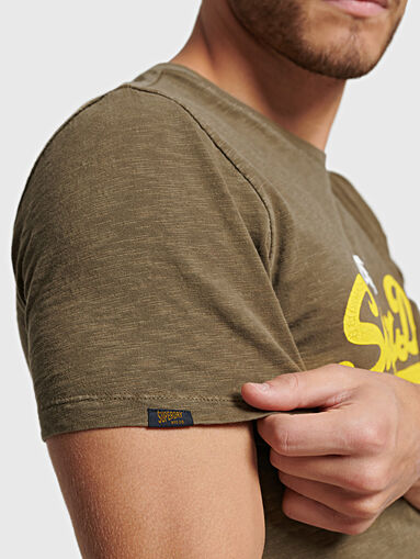 VINTAGE VL REAL green T-shirt - 3