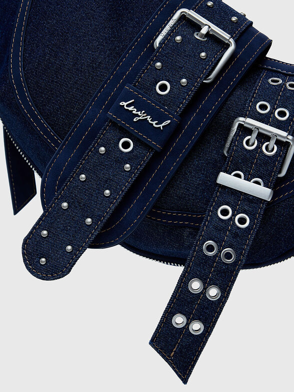 BINDELLA denim hobo bag - 5