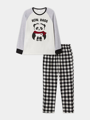 PANDA FAMILY pyjamas with print - 5