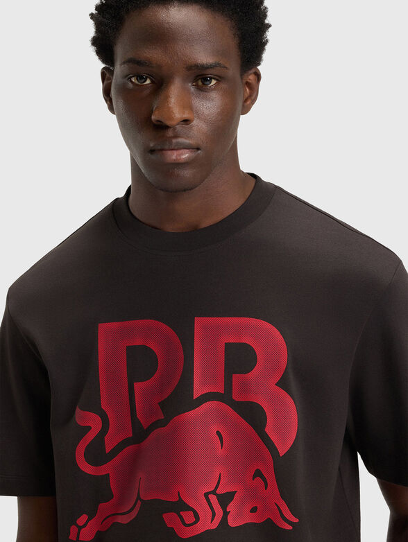 Dark brown HUGO x RB T-shirt - 4