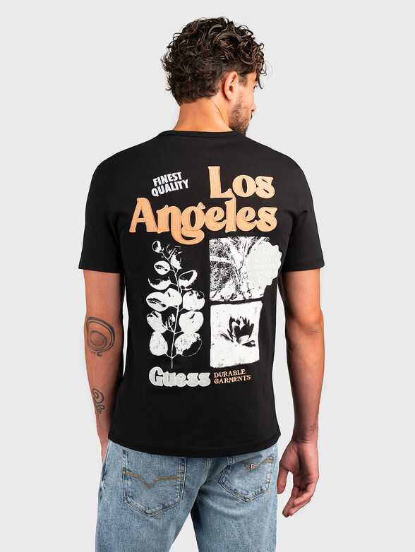 LOS ANGELES cotton T-shirt with embroidery - 2