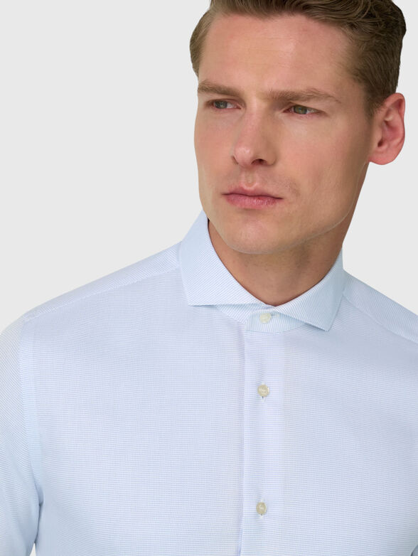 Slim-fit cotton shirt - 4