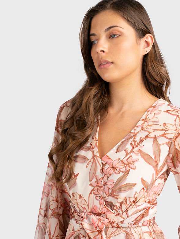 LAILA dress with floral print - 4