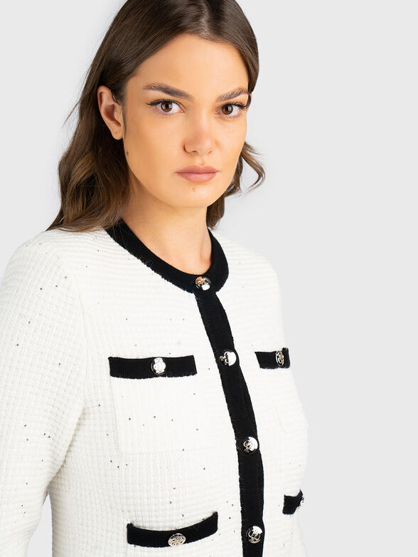 Jacket with lurex threads - 4