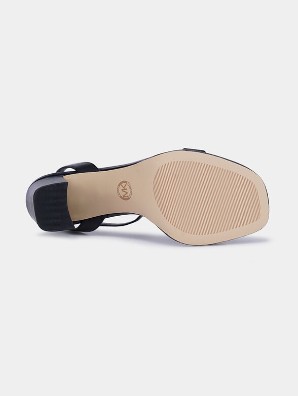 ANGELA leather sandals - 5