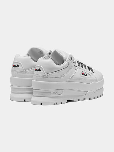 TRAILBLAZER Wedge platform sneakers in black color - 3