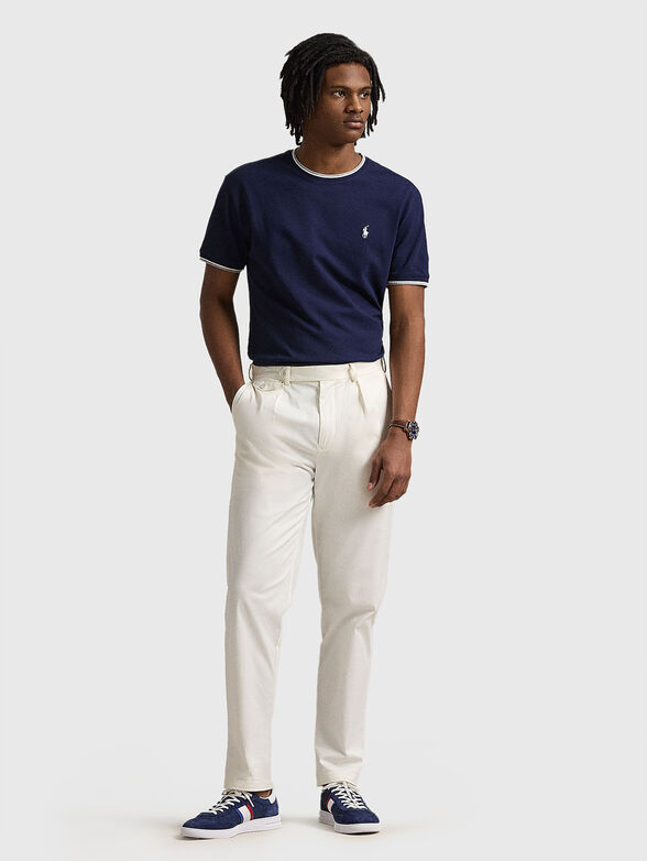 T-shirt with contrasting elements - 2