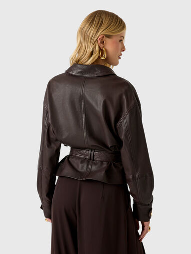ZAIRA Leather jacket - 3