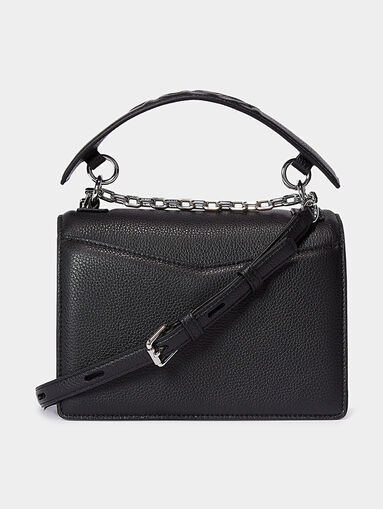 K/SEVEN GRAINY beige leather crossbody bag - 3