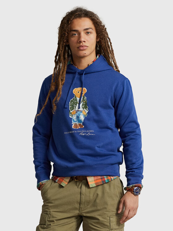Суитшърт с Polo Bear принт - 1