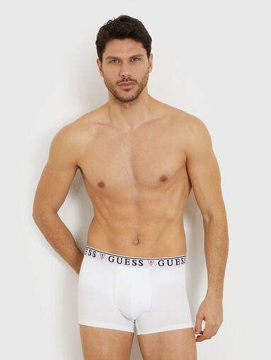 Set of three cotton boxer shorts - 4