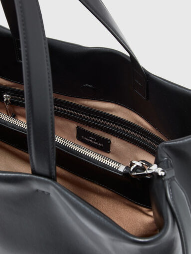 Black leather bag - 4