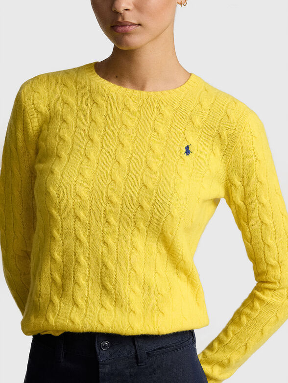 Cashmere and wool sweater - 4