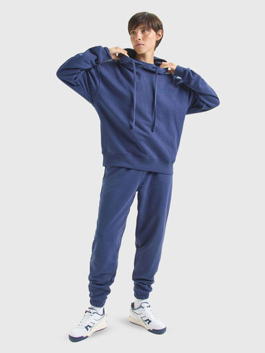 Unisex black sweatshirt with logo - 5