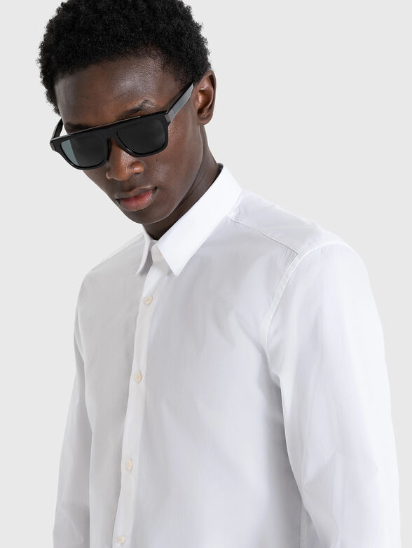 NAPOLI cotton slim shirt - 4