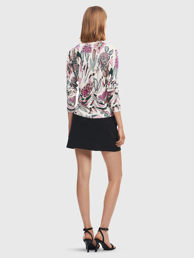 MANCHESTER sweater with floral pattern - 3