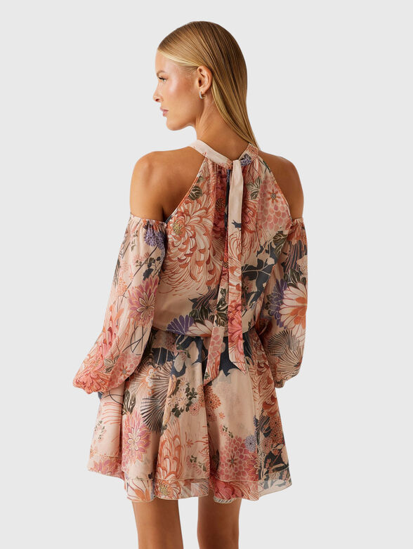 Mini dress with halter neckline - 2