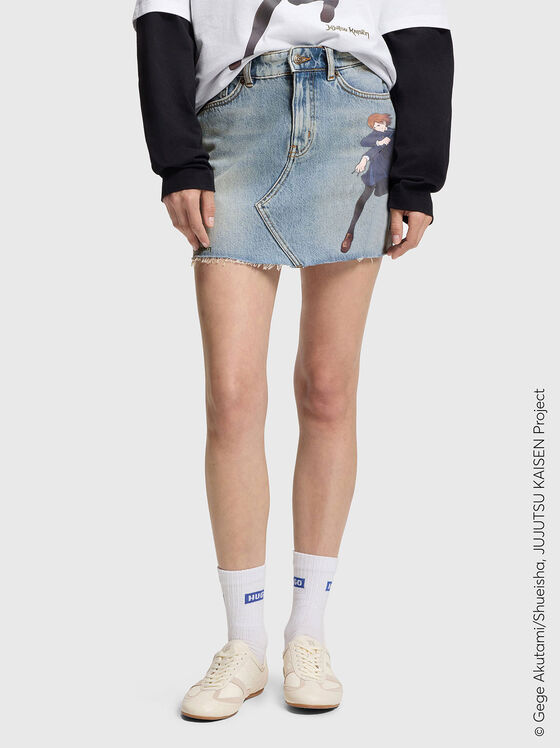 Дънкова пола HUGO x JUJUTSU KAISEN - 1