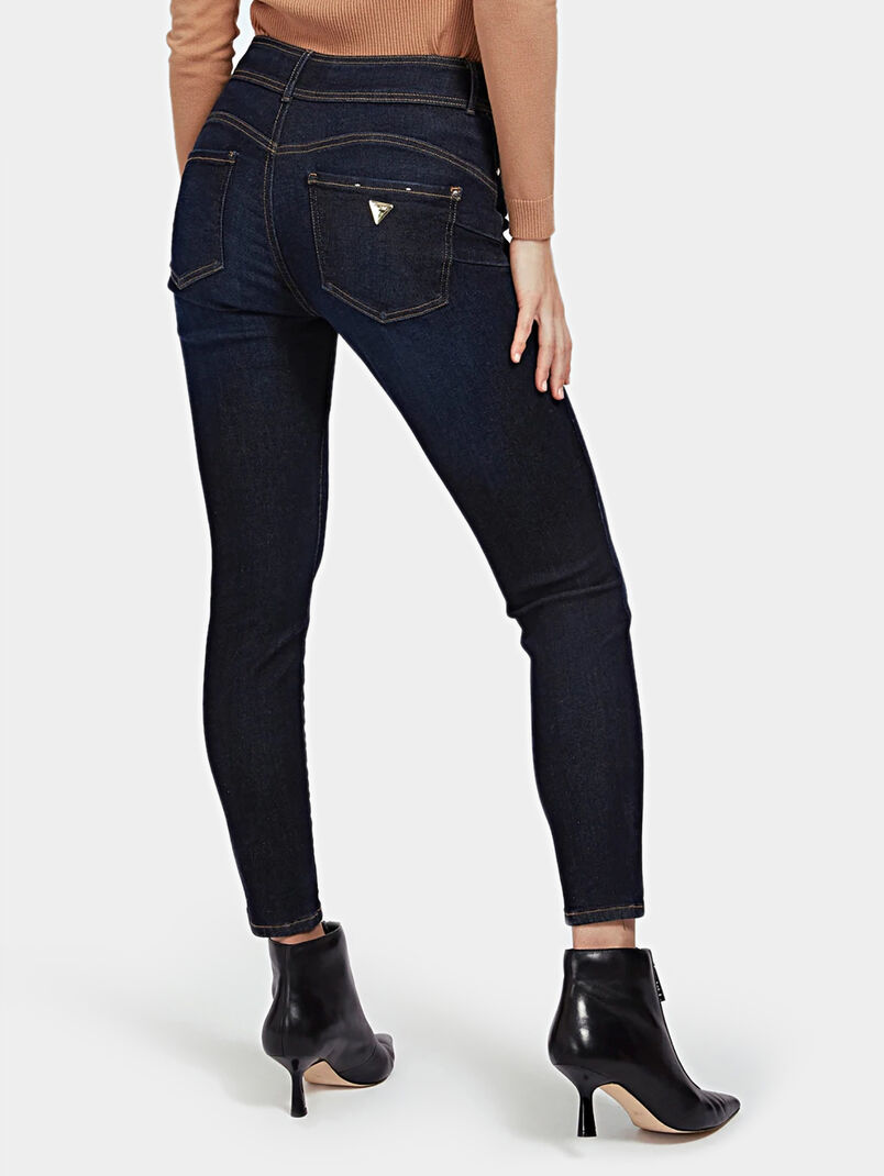 Skinny jeans in blue color - 3