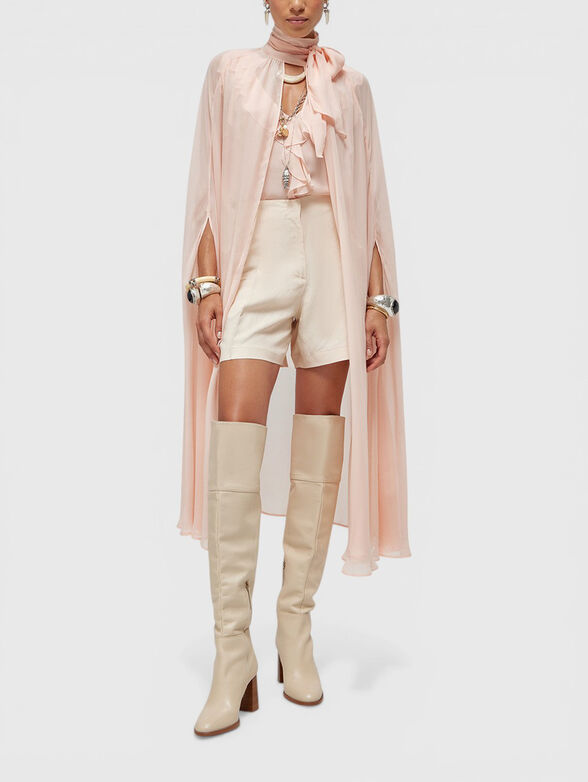 Georgette top with ruffles - 2