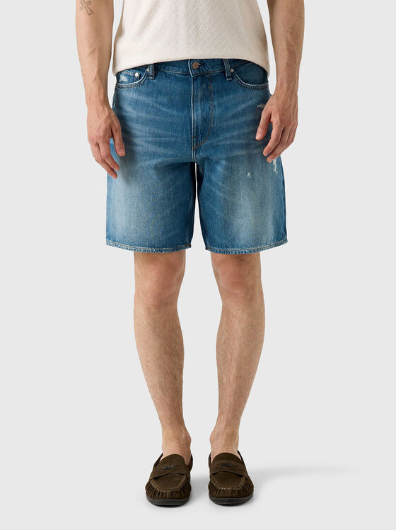 Denim shorts - 1