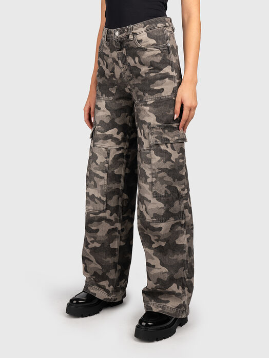 Camouflage cargo pants