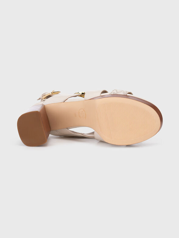 VERA leather sandals - 5