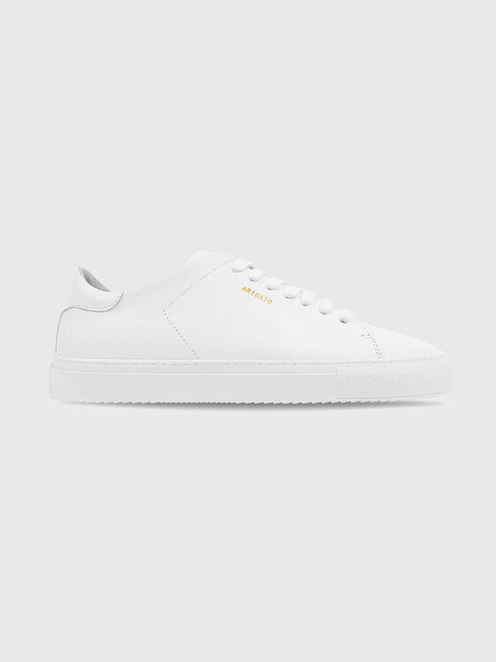White leather sports shoes  - 1