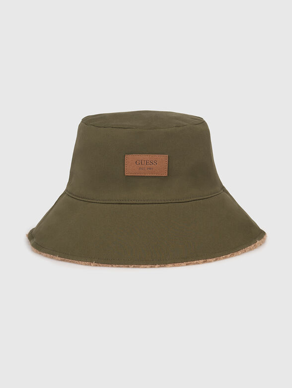 Double-faced hat type with logo patch - 1