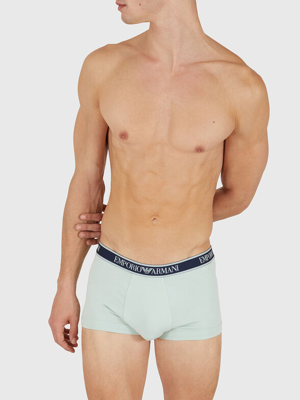 Set of three pairs of cotton boxers - 4