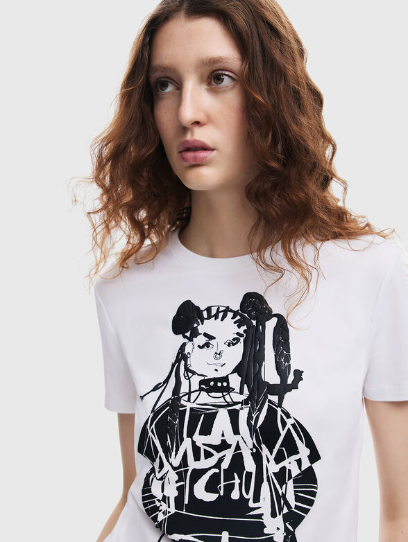 CHOI LACROIX T-shirt with graphic print - 3