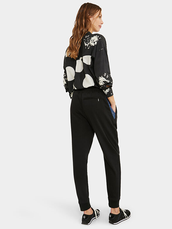 CAMERON Pants with denim inserts - 6