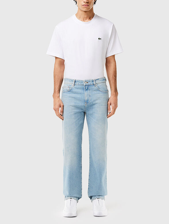 Straight jeans in blue  - 1