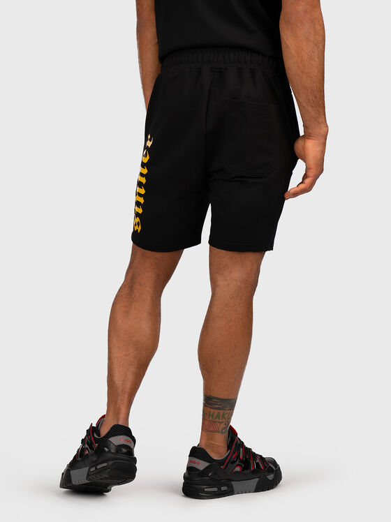 GMSH018 shorts with contrast print  - 2